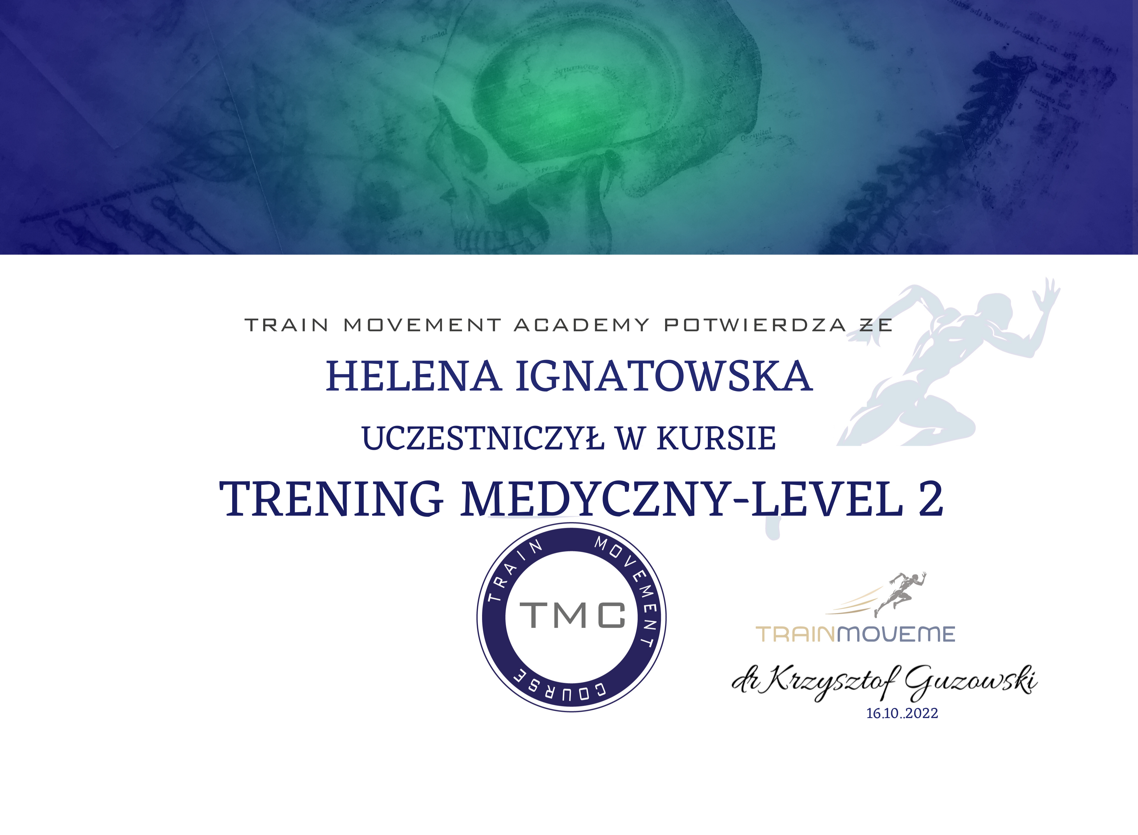 Helena Ignatowska trener medyczny Gdynia